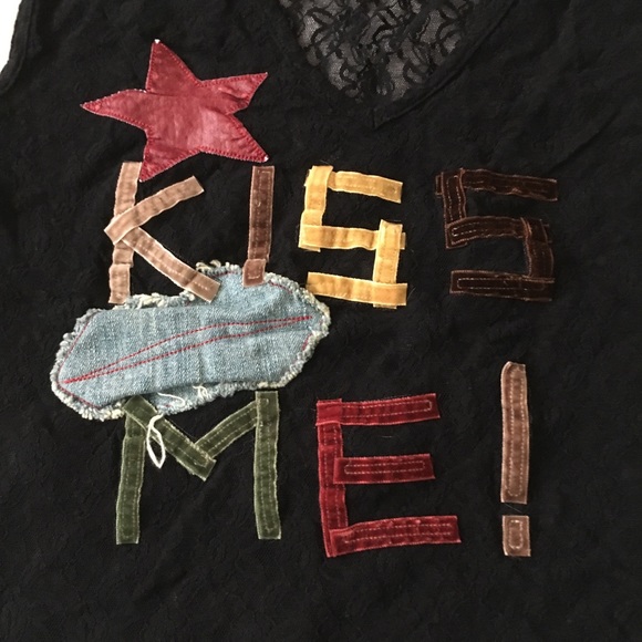 Sleeveless lace Miss Sixty KISS ME! top - Picture 4 of 8